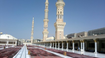 Praying from the Prophet’s Mosque