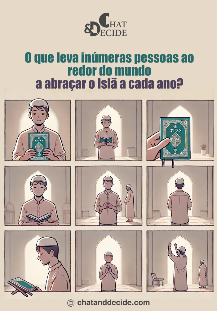 O que leva inúmeras pessoas ao redor do mundo a abraçar o Islã a cada ano?