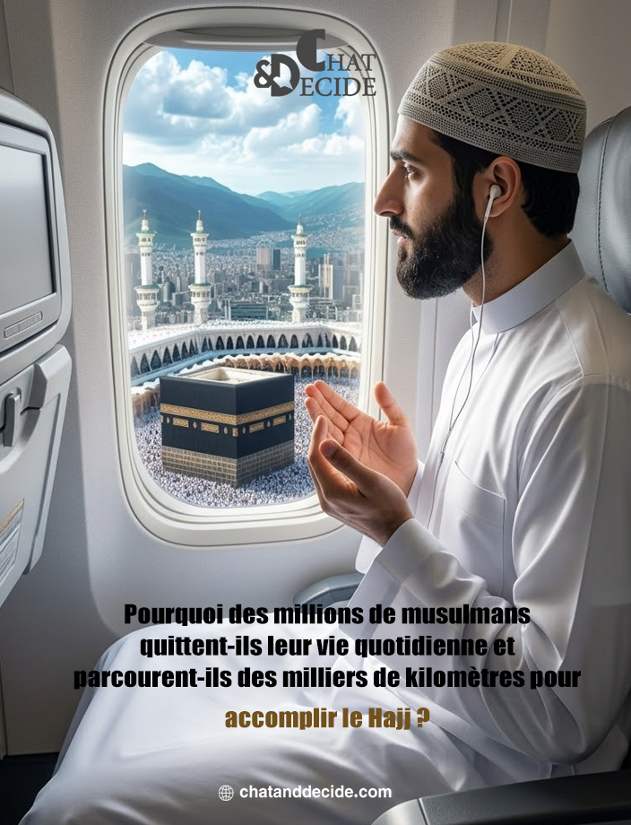 Pourquoi des millions de musulmans quittent-ils leur vie quotidienne et parcourent-ils des milliers de kilomètres pour accomplir le Hajj ?