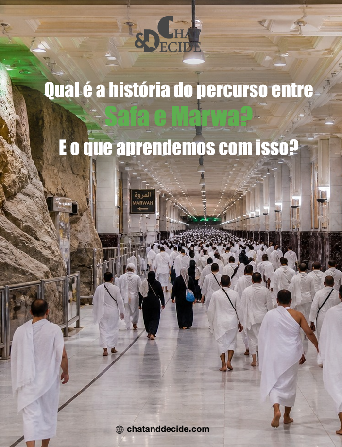 Qual é a história do percurso entre Safa e Marwa? E o que aprendemos com isso?