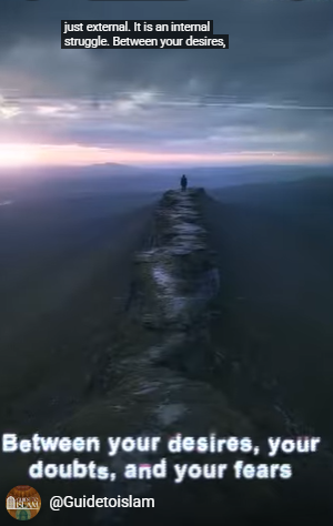 Between Darkness and Light… Your Choice