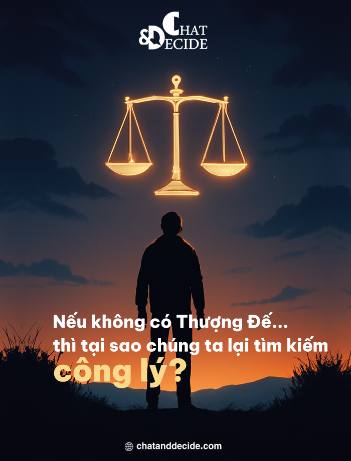 Không có Thượng Đế, sao chúng ta vẫn tìm công lý?