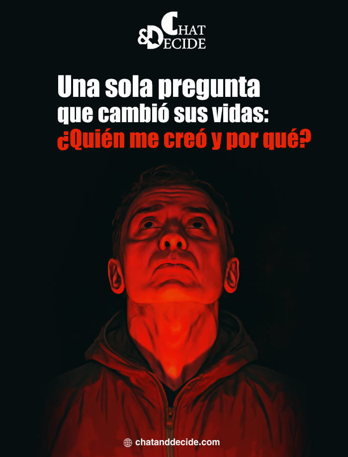 "Una pregunta cambió sus vidas: ¿Quién me creó?"